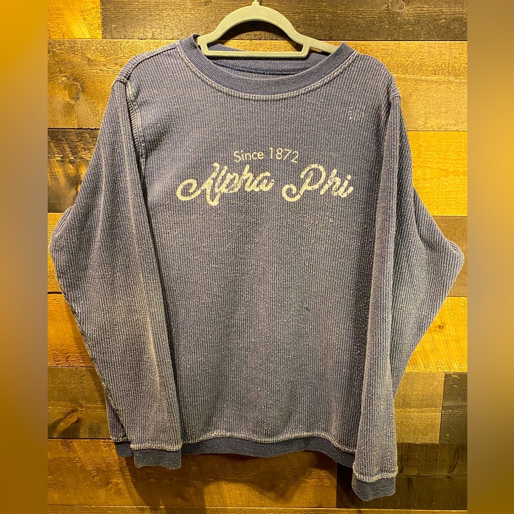 Alpha Phi long sleeve ribbed tee